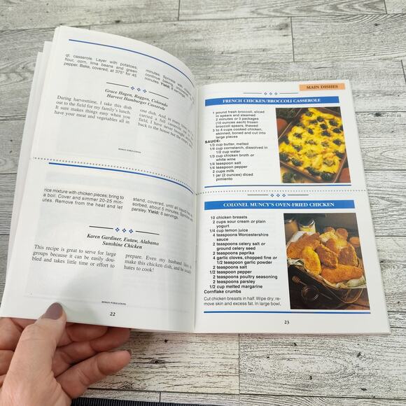 Taste of Home Family Favorites RECIPE CARD Style Cookbook Booklet 2002 - Picture 4 of 10